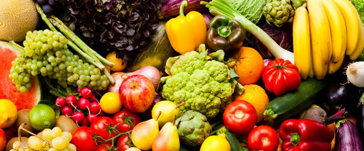 fruits and vegetables