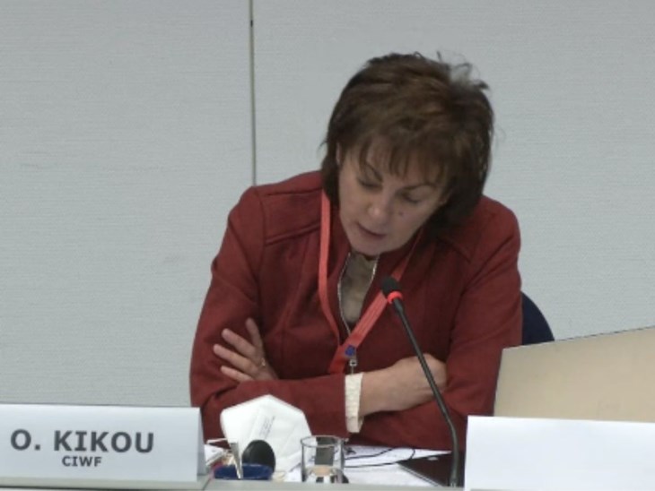 Olga Kikou EU Animal Welfare Conference